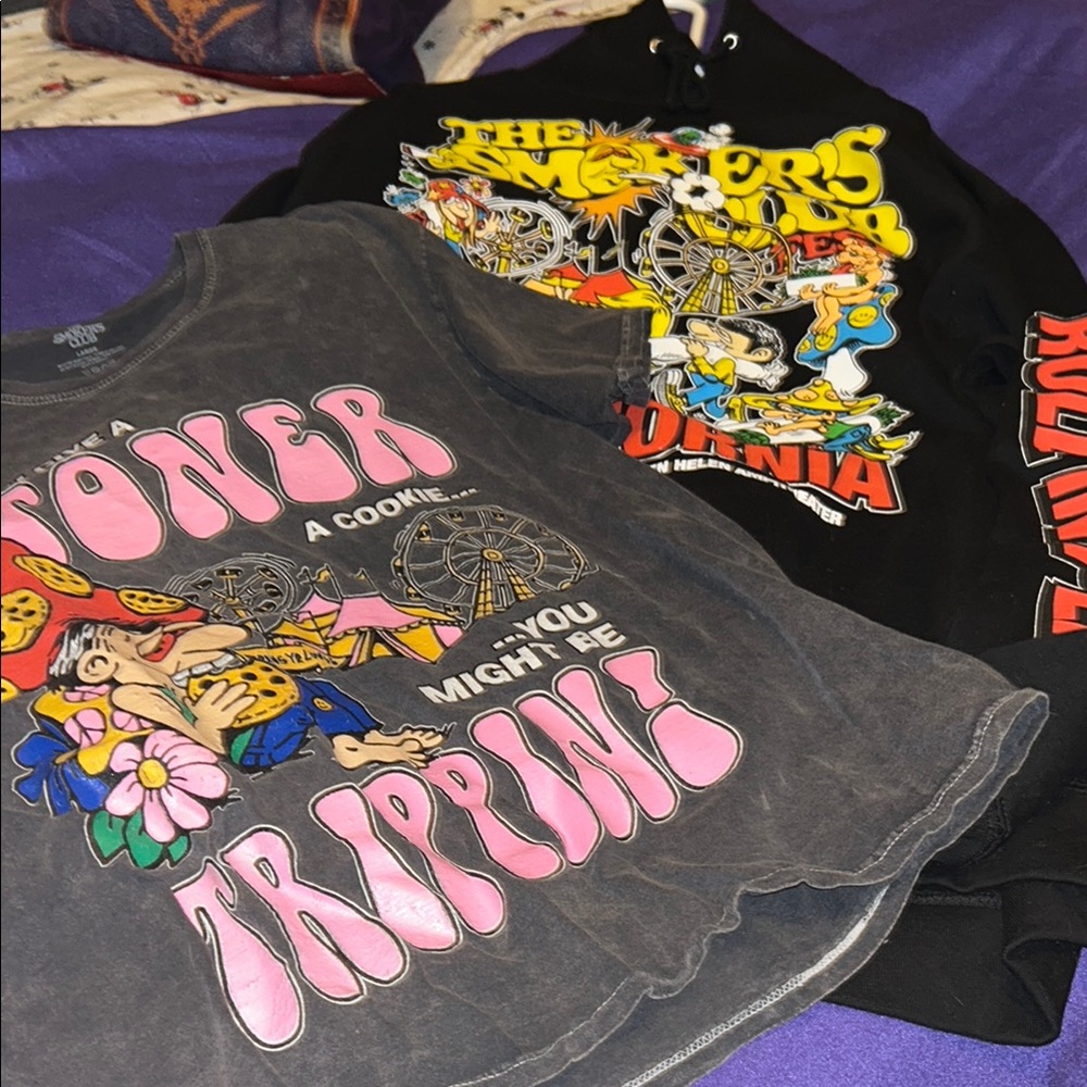 HP🎊The Smokers Club Hoodie and TShirt